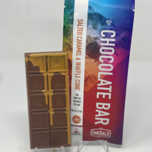 Salted Caramel & Waffle Cone Chocolate Bar 100MG